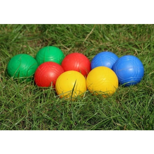 Kule do Gry francuskiej BOULE PETANQUE BULE petanka zestaw 8 kul na piknik