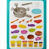 Play-Doh Fun Factory Kreatywny Zestaw Obiadowy 6 Tub i 14 Akcesoriami F8119