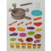Play-Doh Fun Factory Kreatywny Zestaw Obiadowy 6 Tub i 14 Akcesoriami F8119
