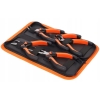 Zestaw szczypiec roboczych Werckmann 5 sztuk etui 105-150mm elektryka