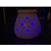 LAMPION SOLARNY CERAMICZNY LATARENKA LAMPKA SOLARNA OGRODOWA KWADRACIKI