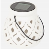 LAMPION SOLARNY CERAMICZNY LATARENKA LAMPKA SOLARNA OGRODOWA KWADRACIKI