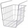 KOSZ POD PÓŁKĘ DO SZAFY PODWIESZANY WYSOKI 24x16x19 CM METALOWY ORGANIZER