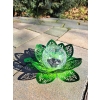Lampka ogrodowa Solar czujnik zmierzchu szkło metal 17 x 9,5 multikolor zie