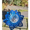 Lampka ogrodowa Solar czujnik zmierzchu szkło metal 17 x 9,5 multikolor N
