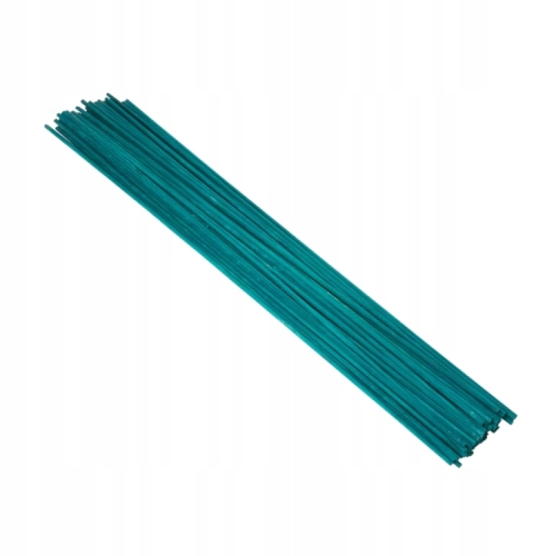 DREWNIANE TYCZKI DO ROŚLIN KWIATÓW 40 cm x 50 sztuk wysoka jakość ZIELONE !