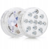 OŚWIETLENIE RGB 10 LED BASEN STAW FONTANNA OCZKO WODNE WODOODPORNE 2 SZTUKI