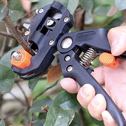 Sekator ogrodowy ręczny do gałęzi nożycowy Garden Touch 15 cm mały zielony