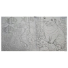 ANTYSTRESOWA EKSLUZYWNA KOLOROWANKA KSIĄŻKA ANIMALS 140GSM 128 STRON WILK