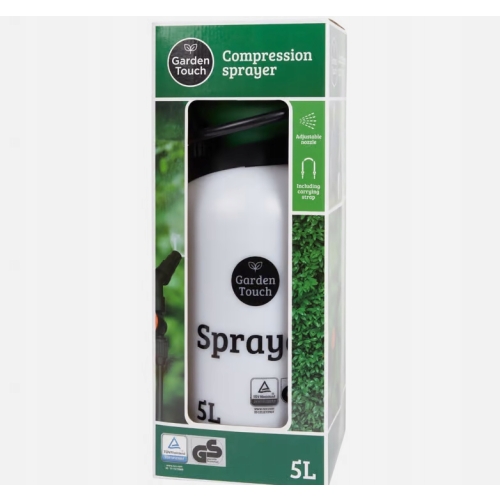 Opryskiwacz Ciśnieniowy Ogrodowy Ręczna Lanca do podlewania 5L Garden Touch