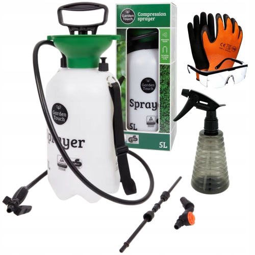 Opryskiwacz Ciśnieniowy Ogrodowy Ręczna Lanca do podlewania 5L Garden Touch