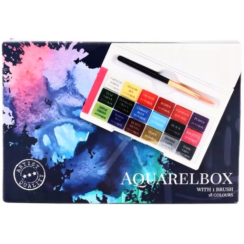 Creative Artist Aquarelbox Farby akwarelowe 18szt