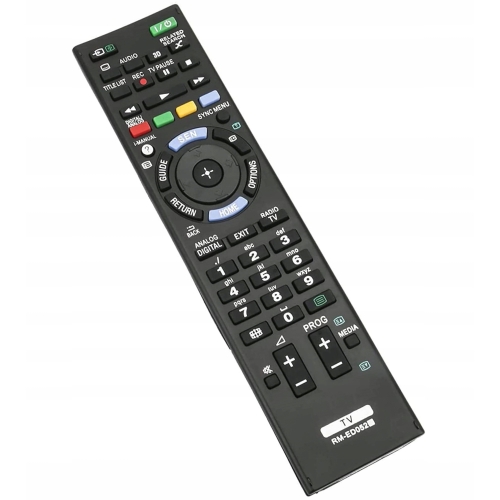 Pilot zamiennik oryginalnego dla TV SONY model RM-ED052 RM-ED053 czarny D