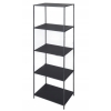 Regał Ścienny metalowy Wall Cabinet 46 x 150 x 30 cm 5 poziomów wysoki