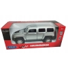 HUMMER H3 KOLEKCJONERSKI METALOWY MODEL SAMOCHÓD RESORAK WELLY 1:34 SREBRNY
