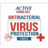 Żel płyn antybakteryjny dezynfekcja rąk 100 ml HAND GEL ACTIVE VIRUS BLUE