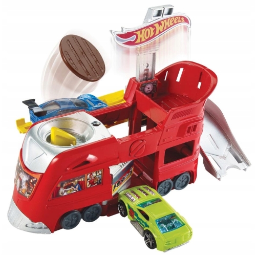 Tor samochodowy Hot Wheels odjazdowa restauracja 1 x autko dla dzieci FJN39