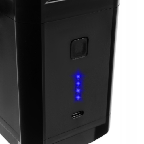 Pompka FROJAK akumulatorowa Materac Piłka Basen Ponton USB 3 Końcówki
