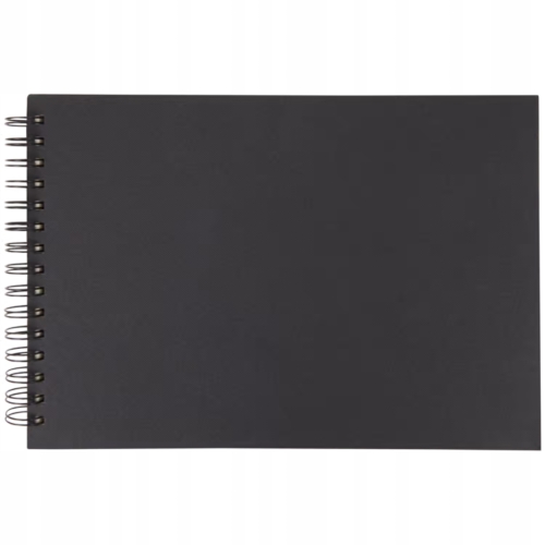Zestaw: Szkicownik A4 50 kart 130g + Etui ołówków do szkicowania 17 element