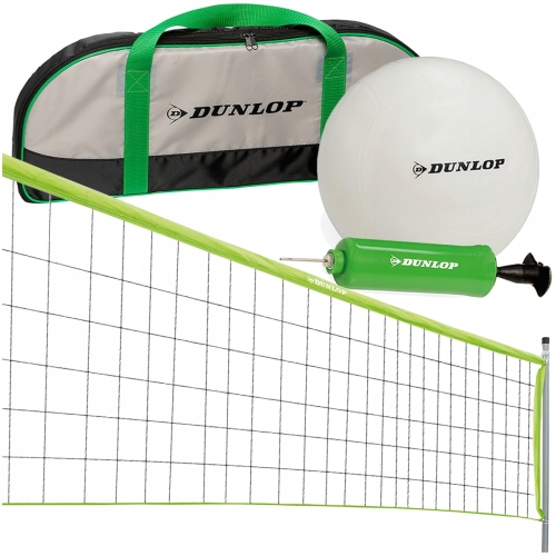 Siatka do siatkówki tenisa badmintona sportowa Dunlop 609x220 cm 2 słupki Y