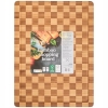 TACA PATERA DESKA DO KROJENIA MIĘSA BAMBUSOWA MOCNA GRUBA DUŻA 38 x 28 cm