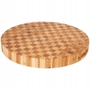TACA PATERA DESKA DO KROJENIA MIĘSA BAMBUSOWA MOCNA GRUBA DUŻA 38 x 28 cm