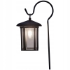 LAMPA SOLARNA LED LATARNIA OGRÓD TARAS BALKON CZUJNIK ZMIERZCHU WISZĄCA