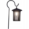 LAMPA SOLARNA LED LATARNIA OGRÓD TARAS BALKON CZUJNIK ZMIERZCHU WISZĄCA