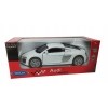 AUDI R8 COUPE V10 KOLEKCJONERSKI METALOWY SAMOCHÓD RESORAK WELLY 1:34 BIAŁY