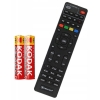 Pilot URZ0336A do dekodera DVB-T2 Cabletech oryginalny jakość + 2 BATERIE