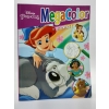 KOLOROWANKA MEGA COLOR DISNEY Z NAKLEJKAMI Minnie Mause Pluto Miki Donald