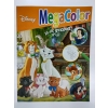 KOLOROWANKA MEGA COLOR DISNEY Z NAKLEJKAMI Minnie Mause Pluto Miki Donald