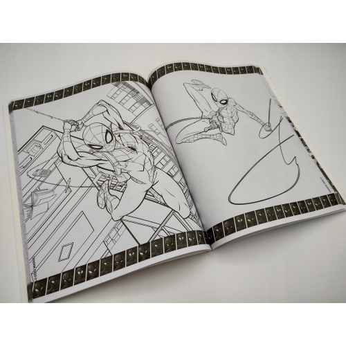 KOLOROWANKA DISNEY MEGA COLOR naklejki Spider Man Venom Spider Verce Gwen