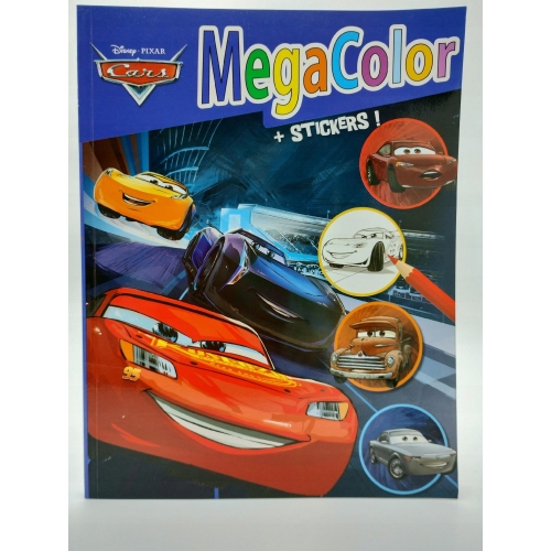 KOLOROWANKA DISNEY MEGA COLOR naklejki Spider Man Venom Spider Verce Gwen