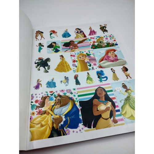 KOLOROWANKA MEGA COLOR DLA DZIECI naklejki Disney Princess