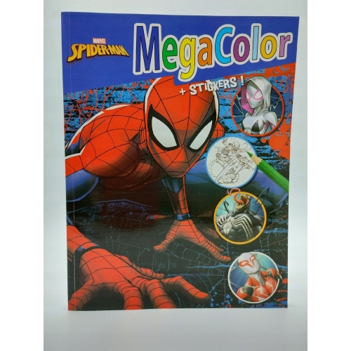 KOLOROWANKA MEGA COLOR DLA DZIECI naklejki Disney Princess