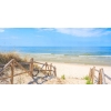 RĘCZNIK PLAŻOWY Z MIKROFIBRY SZYBKOSCHNĄCY 100 X 180 CM MORSKA PLAŻA