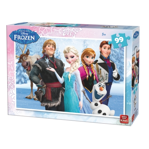 PUZZLE 99 el FROZEN ANNA DISNEY KING 33 x 22 39