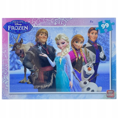 PUZZLE 99 el FROZEN ANNA DISNEY KING 33 x 22 39