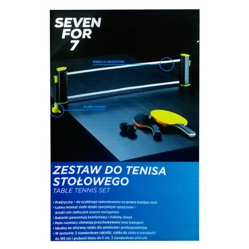 ZESTAW DO TENISA STOŁOWEGO SEVEN FOR 7 474