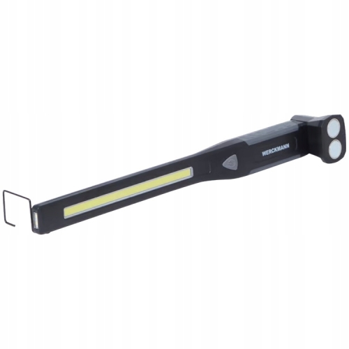 Lampa latarka warsztatowa z magnesem led akumulatorowa dwa tryby świecenia
