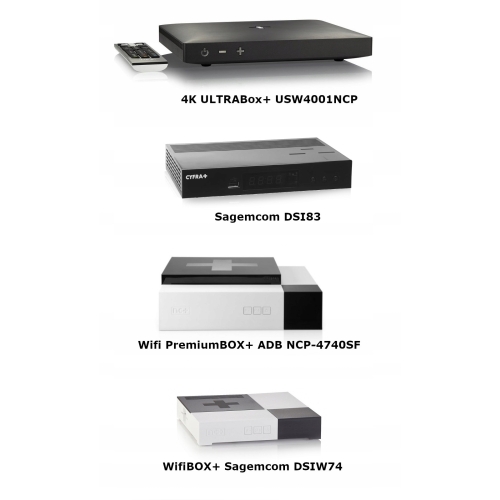 Oryginalny PILOT CANAL+ do WIFIbox PREMIUMbox+ 4K ULTRABOX + BATERIE FREE