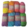 Włóczka bawełniana 8 x 25 m motek 10 gram MIX 797
