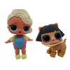 LOL Surprise mini Laleczka + zwierzak zestaw 826