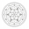 MANDALA KOLOROWANKA ANTYSTRESOWA DLA DOROSŁYCH HOBBY Terapeutyczna 459