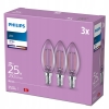 Philips Żarówka LED x3 sztuki 3W=25W E14 F 250lm G