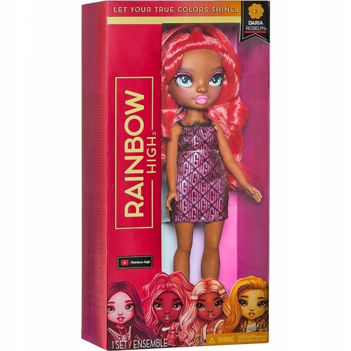 Lalka Rainbow High Fashion Style seria 3 DARIA ROSELYN szkoła artystyczna