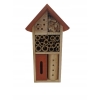 BUDKA LĘGOWA DOMEK HOTEL DLA OWADÓW MOTYLI wym.13,5cmx26cmx8,5cm czer646
