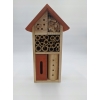 BUDKA LĘGOWA DOMEK HOTEL DLA OWADÓW MOTYLI wym.13,5cmx26cmx8,5cm czer646