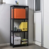 REGAŁ MAGAZYNOWY 125KG PLASTIKOWY 4 PÓŁKI WYTRZYMAŁY 60 x 30 x 138 cm
